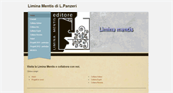 Desktop Screenshot of liminamentiseditore.weebly.com