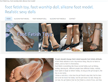 Tablet Screenshot of foot-fetish-toys.weebly.com