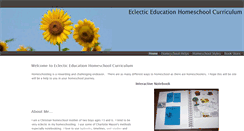 Desktop Screenshot of eclecticeducation.weebly.com