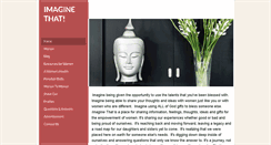 Desktop Screenshot of imagine-that.weebly.com