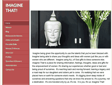 Tablet Screenshot of imagine-that.weebly.com