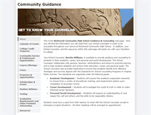 Tablet Screenshot of communityguidance.weebly.com