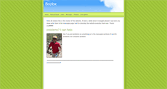 Desktop Screenshot of boylox.weebly.com