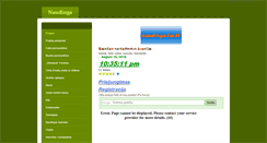 Desktop Screenshot of naudinga.weebly.com