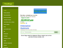 Tablet Screenshot of naudinga.weebly.com