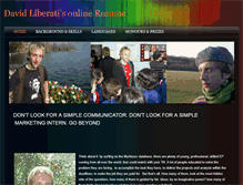 Tablet Screenshot of davidliberati.weebly.com