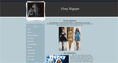 Desktop Screenshot of honeymagazine.weebly.com