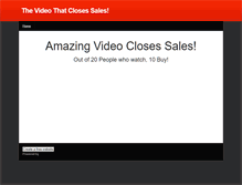Tablet Screenshot of easysalesvideo1.weebly.com