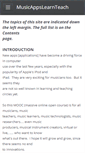 Mobile Screenshot of musicappsforlearning.weebly.com