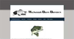Desktop Screenshot of michiganbassbusters.weebly.com