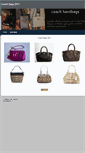 Mobile Screenshot of coach-bags-2011.weebly.com