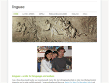 Tablet Screenshot of linguae.weebly.com