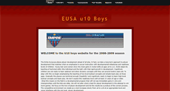 Desktop Screenshot of eusa10boys.weebly.com