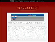 Tablet Screenshot of eusa10boys.weebly.com