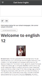 Mobile Screenshot of clark12.weebly.com