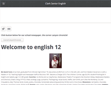 Tablet Screenshot of clark12.weebly.com