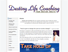 Tablet Screenshot of destinylifecoach.weebly.com