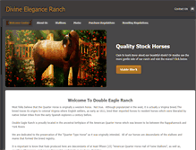 Tablet Screenshot of doubleeagleranch.weebly.com
