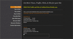 Desktop Screenshot of getmoreviews.weebly.com
