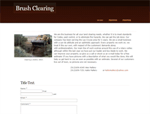 Tablet Screenshot of brushclearinglascruces.weebly.com