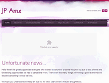 Tablet Screenshot of jpame.weebly.com