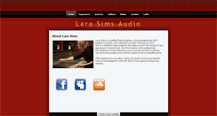 Desktop Screenshot of larasimsaudio.weebly.com