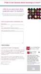 Mobile Screenshot of crochetfree.weebly.com