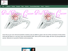 Tablet Screenshot of pinkprincesscouture.weebly.com