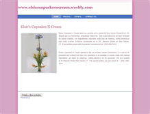 Tablet Screenshot of elsiescupcakesncream.weebly.com