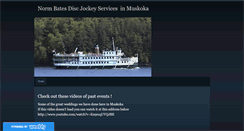 Desktop Screenshot of muskokadiscjockey.weebly.com