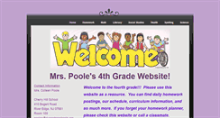 Desktop Screenshot of colleenpoole.weebly.com