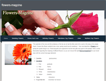 Tablet Screenshot of flowers-magzine.weebly.com