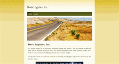 Desktop Screenshot of davislogisticsinc.weebly.com