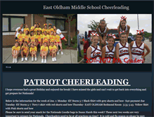 Tablet Screenshot of eomscheer.weebly.com