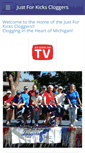 Mobile Screenshot of justforkickscloggers.weebly.com