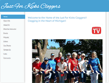 Tablet Screenshot of justforkickscloggers.weebly.com