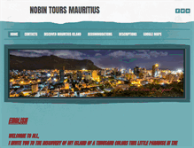 Tablet Screenshot of nobintours.weebly.com