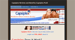 Desktop Screenshot of capsiplexreviewsx.weebly.com