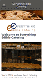Mobile Screenshot of everythingediblecatering.weebly.com