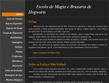 Tablet Screenshot of escola-de-hogwarts.weebly.com