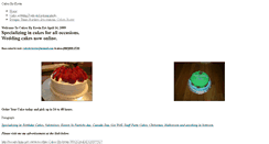 Desktop Screenshot of cakesbykevin.weebly.com