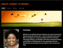 Tablet Screenshot of angiesrwandajourney.weebly.com