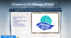 Desktop Screenshot of lakesidevbcgne.weebly.com
