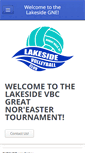 Mobile Screenshot of lakesidevbcgne.weebly.com