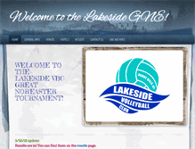 Tablet Screenshot of lakesidevbcgne.weebly.com