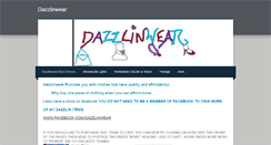 Desktop Screenshot of dazzlinwear.weebly.com