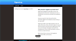 Desktop Screenshot of pigeonlog.weebly.com