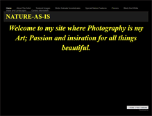 Tablet Screenshot of natureasis.weebly.com