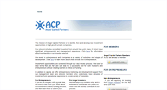 Desktop Screenshot of angelcapitalpartners.weebly.com