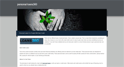 Desktop Screenshot of loans360.weebly.com